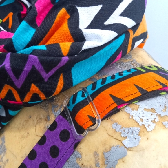 Jumper African. Colorful Print Romper w/Pockets & Adjustable Straps😍 FREE SIZE - Picture 5 of 6